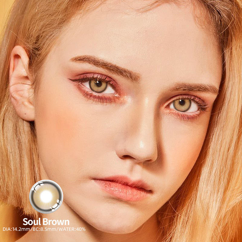 Soul Brown Prescription Yearly Contact Lenses